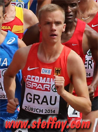 Martin Grau qualifizierte sich als Vorlaufzweiter fr das Finale